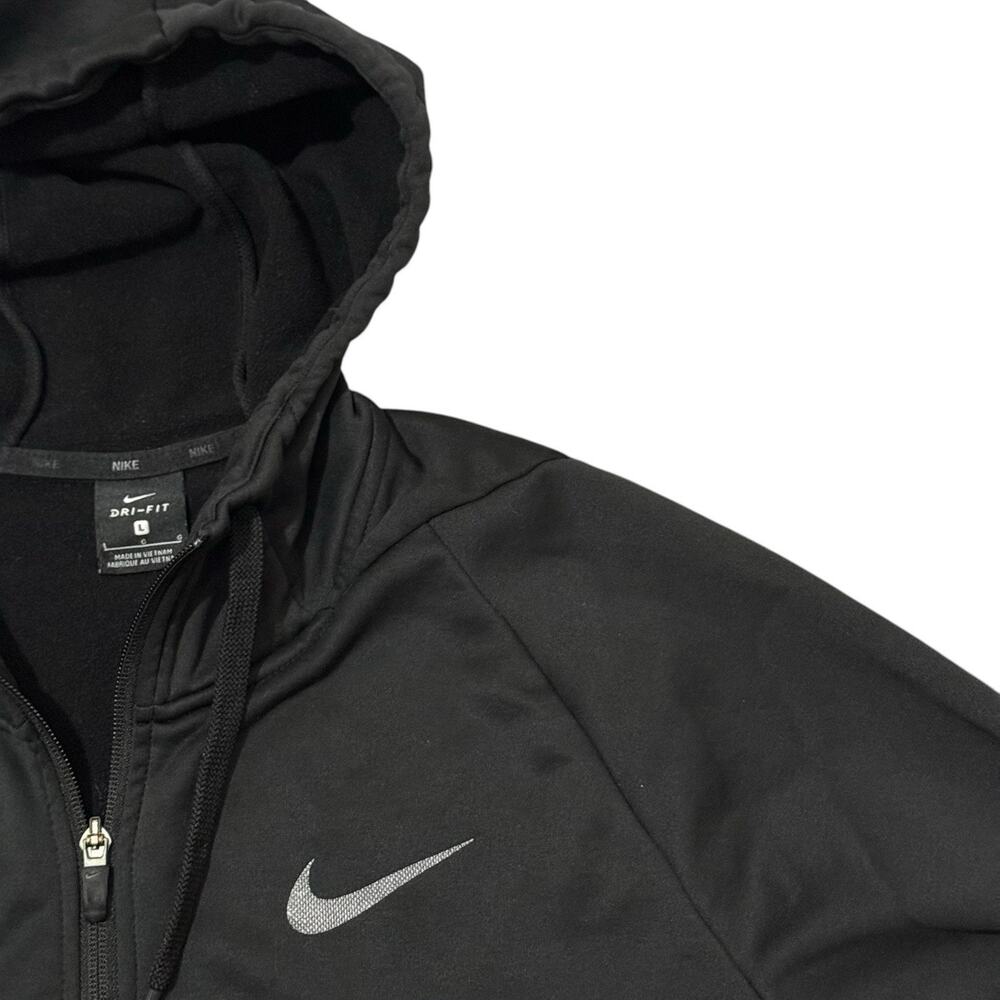 Nike Hoodie Dri-FIT Full Zip Hooded Fleece Training Men's Size Large 931996-010 - Picture 2 of 6